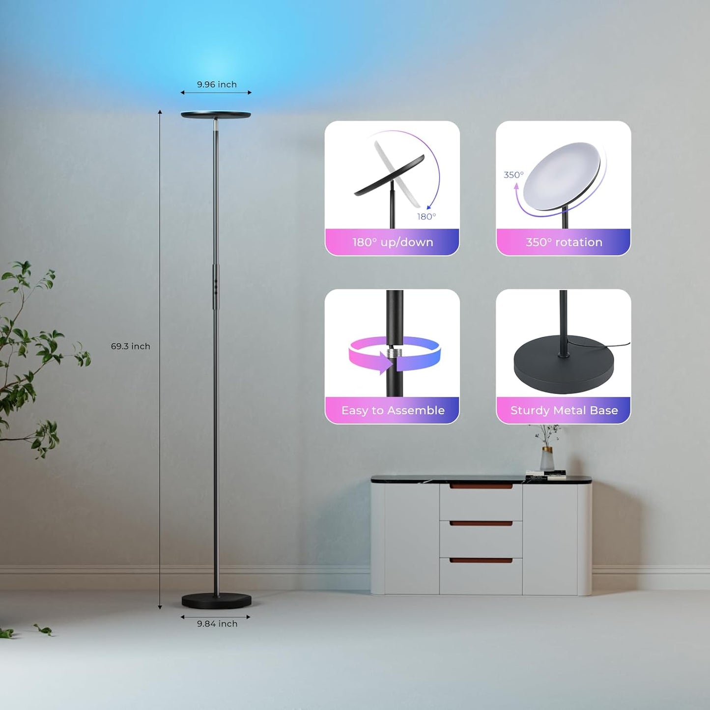 Smart RGB Floor Lamp